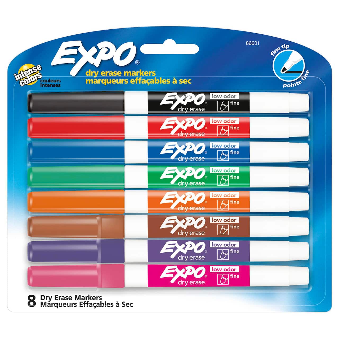 12 Packs: 8 ct. (96 total) Expo2® Fine-Tip Dry-Erase Markers